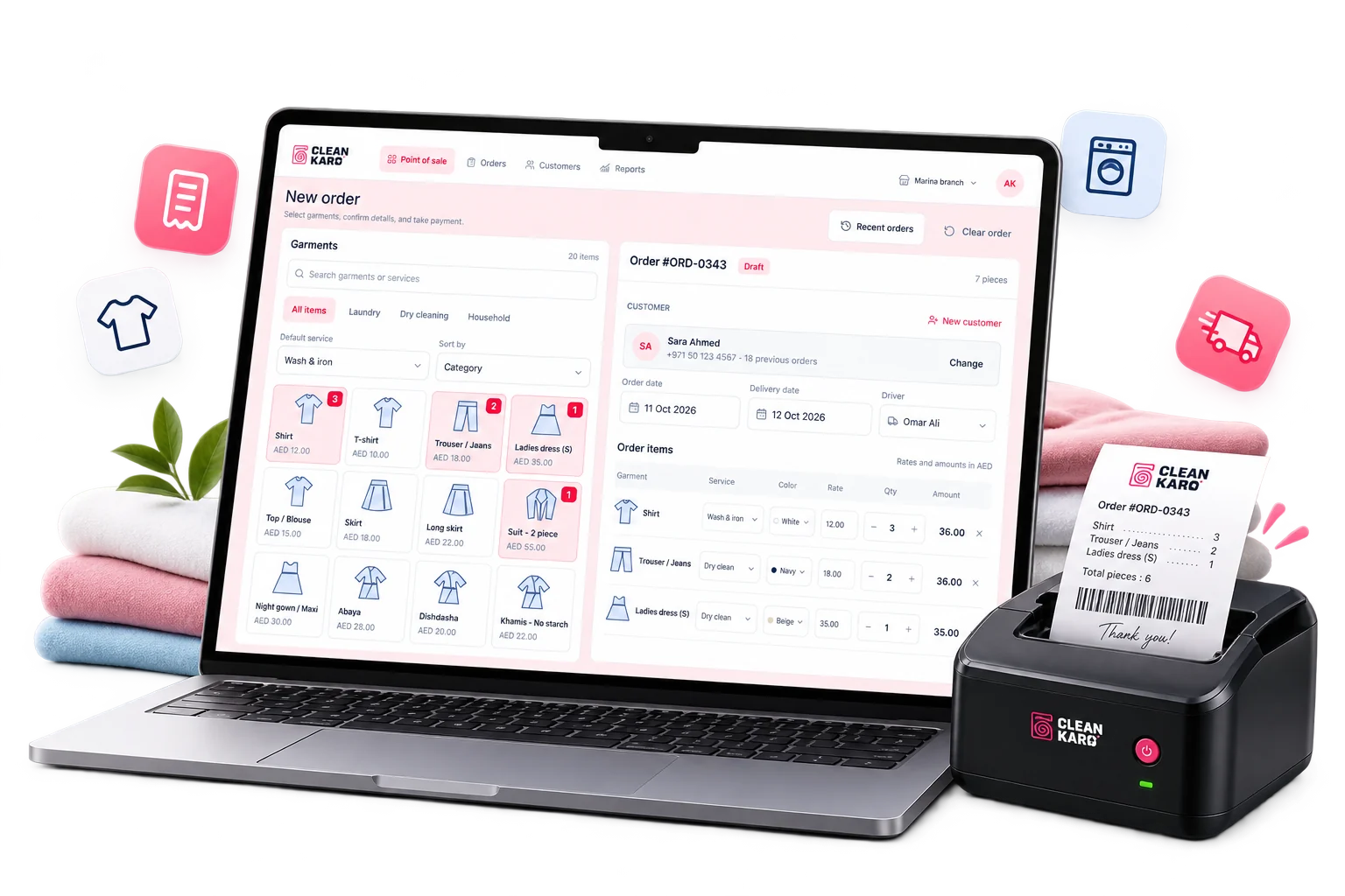 Services & Pricing in CleanKaro